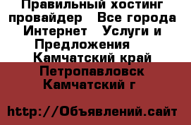 Правильный хостинг провайдер - Все города Интернет » Услуги и Предложения   . Камчатский край,Петропавловск-Камчатский г.